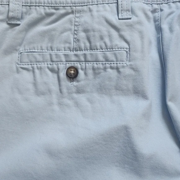 Izod | Men's Sky Blue Saltwater Flat Front Shorts - Picture 6 of 7